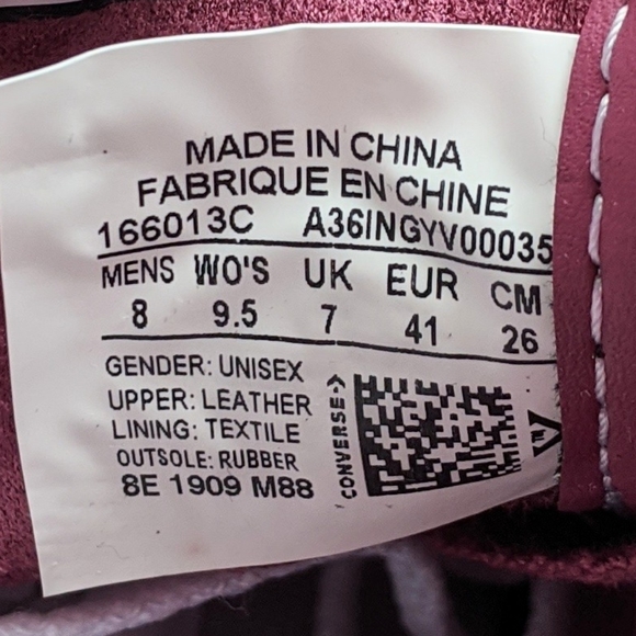 Converse JP Pro Ox Mesa Rose/White NIB - Picture 6 of 8